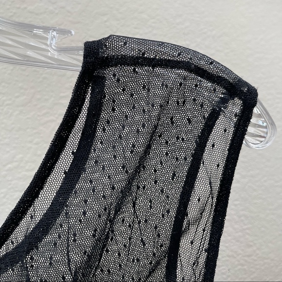 Black Mini Bodycon Dress Sexy Floral Mesh Cocktail Sequin Sleeveless Clubwear 25 - Picture 7 of 14